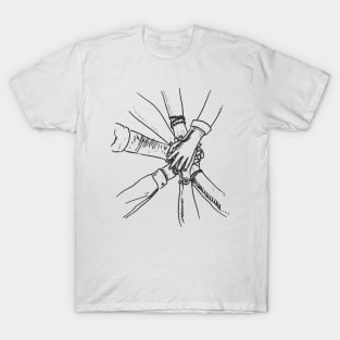 one hand T-Shirt